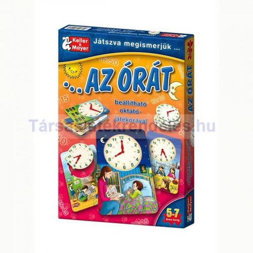 Játszva megismerjük az órát (puzzle)