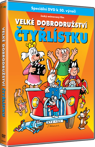 Velké dobrodružství Čtyřlístku DVD