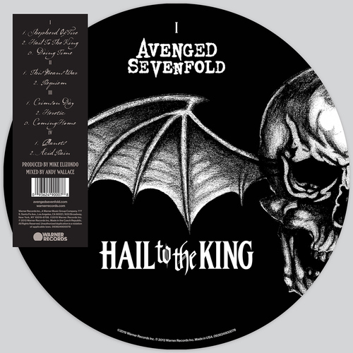 Avenged Sevenfold - Hail To The King (Picture Vinyl) 2LP