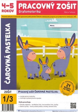 Čarovná pastelka - pracovný zošit 4-5 rokov
