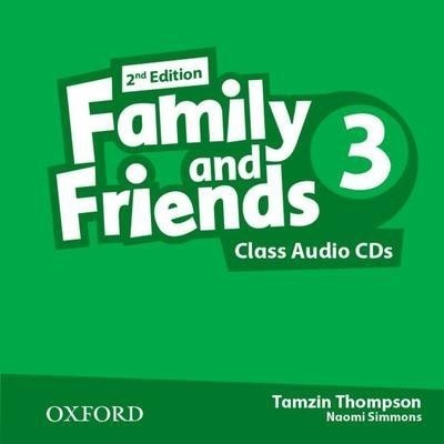 Family and Friends 3, 2nd Edition - Class Audio CDs
