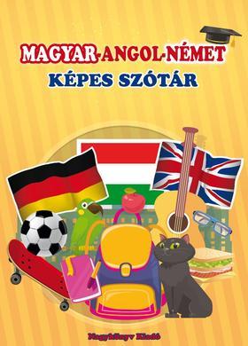 Magyar-angol-német képes szótár
