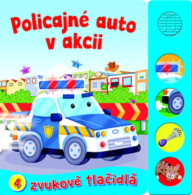 Kniha Policajné auto v akcii