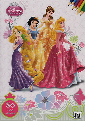 Disney Hercegnők - Színezőkönyv