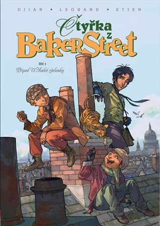 Kniha Čtyřka z Baker Street Případ U Modré záclonky