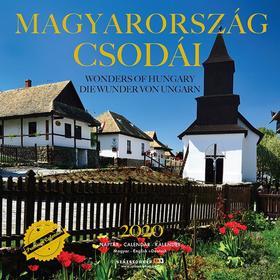 Magyarország csodái prémium naptár 22x22