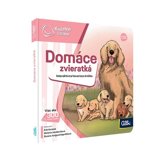 Kúzelné čítanie: Minikniha Domáce zvieratká