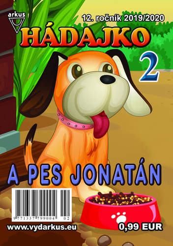 Kniha Hádajko 2 2020 a pes Jonatán - Jela Mlčochová