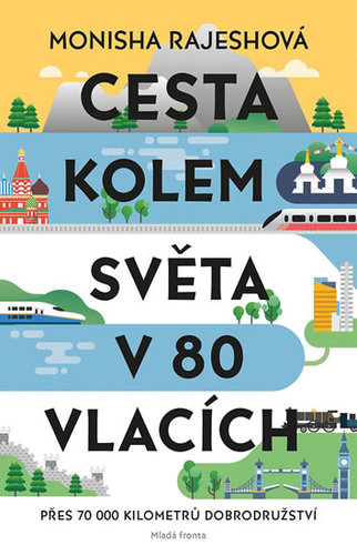 Cesta kolem světa v 80 vlacích - Monisha Rajeshová
