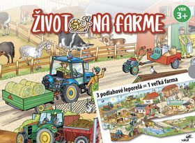 Život na farme: 3 podlahové leporelá = 1 veľká farma