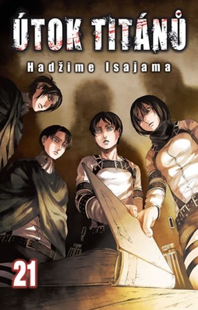 Kniha Útok titánů 21