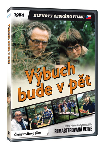 Kniha Výbuch bude v pět (remasterovaná verze)