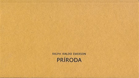 Príroda - Ralph Waldo Emerson