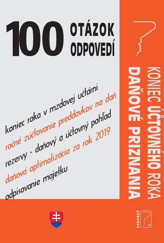 100 otázok a odpovedí - Ukončenie účtovného roka, Daňové priznanie