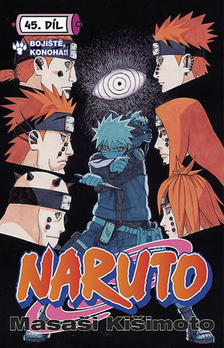 Kniha Naruto 45 - Bitevní pole Konoha