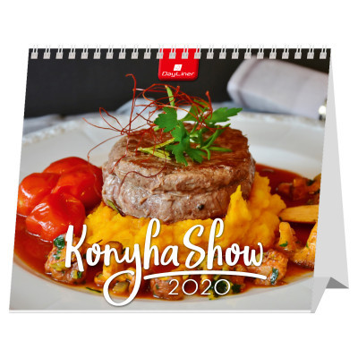 Dayliner asztali álló naptár - KonyhaShow 2020