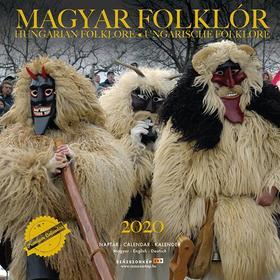 Magyar Folklór prémium naptár