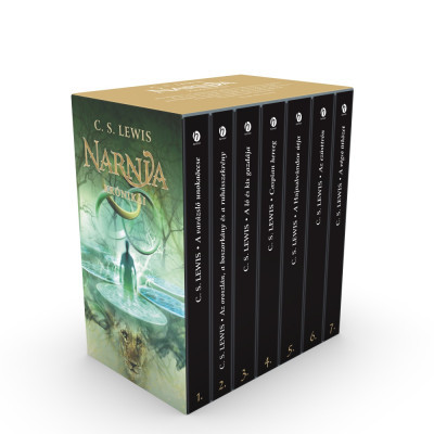 Narnia krónikái - díszdobozos kiadás - C.S. Lewis,Kolektív autorov