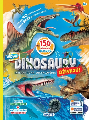Kniha Dinosaury ožívajú!
