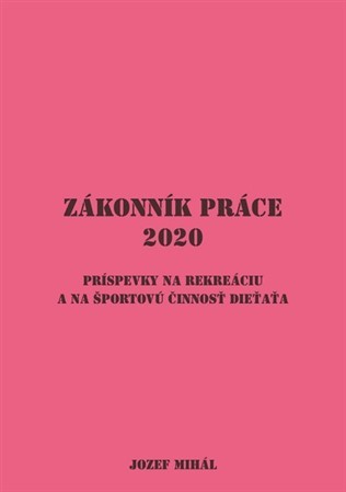 Kniha Zákonník práce (2020)