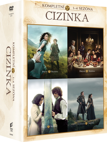 Cizinka 1. - 4. série  21 DVD