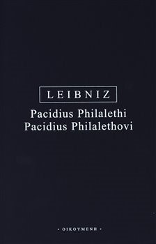 Kniha Pacidus Philalethi - Gottfried Wilhelm Leibniz