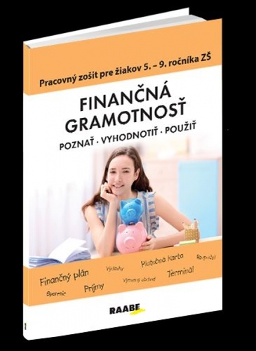 Kniha Finančná gramotnosť – PZ pre 5.– 9.ročník