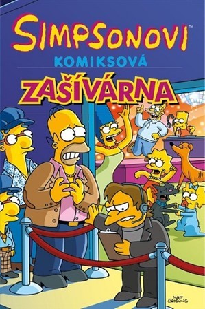 Kniha Simpsonovi - Komiksová zašívárna