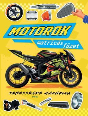 Mototrok - matricás füzet