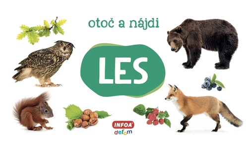 Kniha Otoč a nájdi - Les
