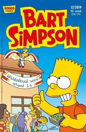 Kniha Bart Simpson 12/2019