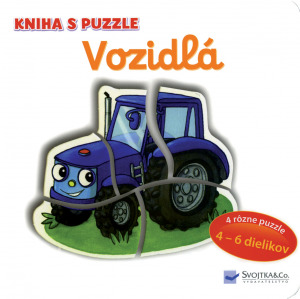 Vozidlá - kniha s puzzle - Vera Bruggemann