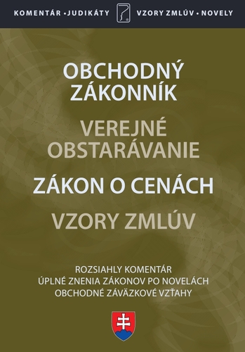 Obchodný zákonník 2020 (komentár, judikáty, novely, vzory zmlúv)