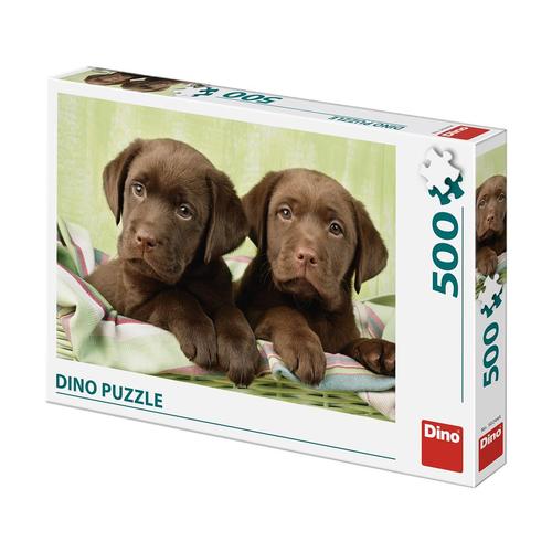 Puzzle Labrador šteniatka 500 Dino