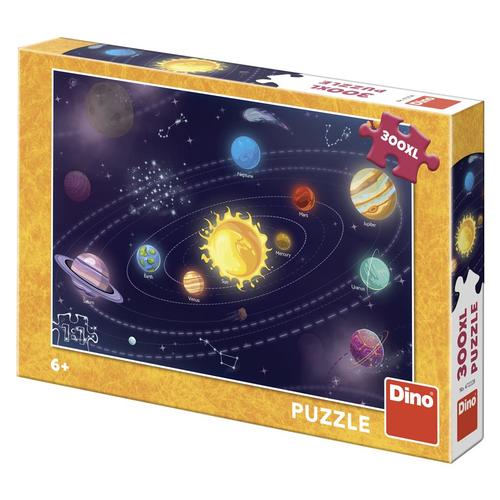 Puzzle Detská slnečná sústava 300 XL Dino