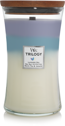 WoodWick sviečka veľká Trilogy Calming Retreats