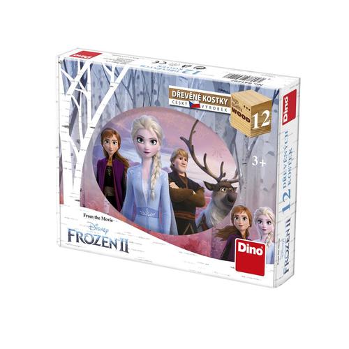 Kniha Dřevěné kostky Frozen II
