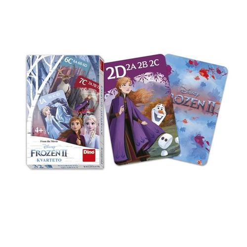 Dino Toys Hracie karty Kvarteto: Frozen 2 Dino