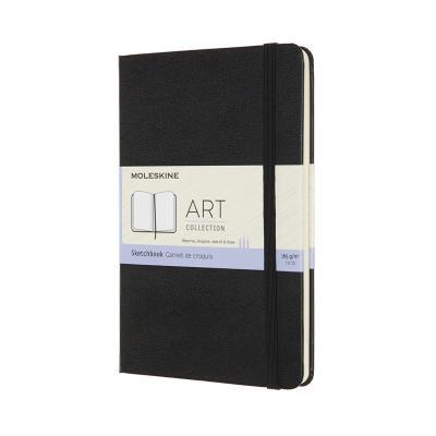 Skicár MOLESKINE tvrdý čierny M
