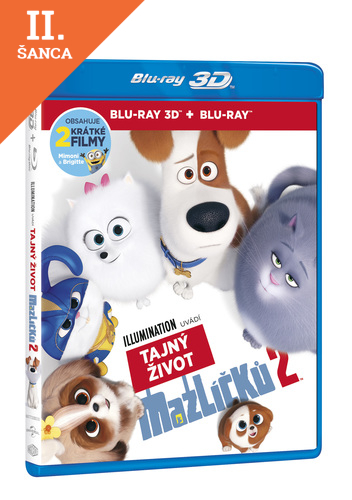 Lacná film Tajný život mazlíčků 2  2BD (3D+2D)