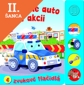 Lacná kniha Policajné auto v akcii