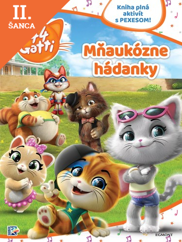 Lacná kniha 44 mačiek - Mňaukózne hádanky