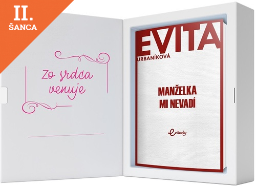 Lacná kniha Manželka mi nevadí – darčekové balenie