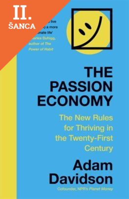 Lacná kniha The Passion Economy