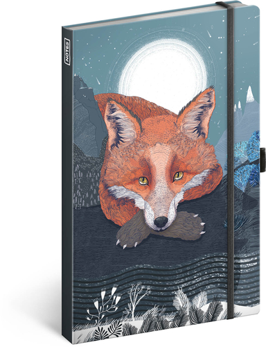 Kniha Notes - Animalium, linajkový