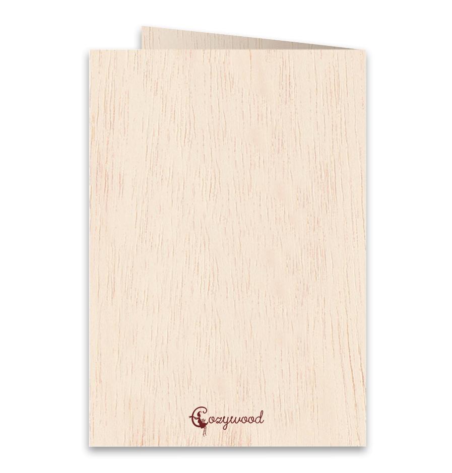 Drevené blahoželanie Kytica Cozywood
