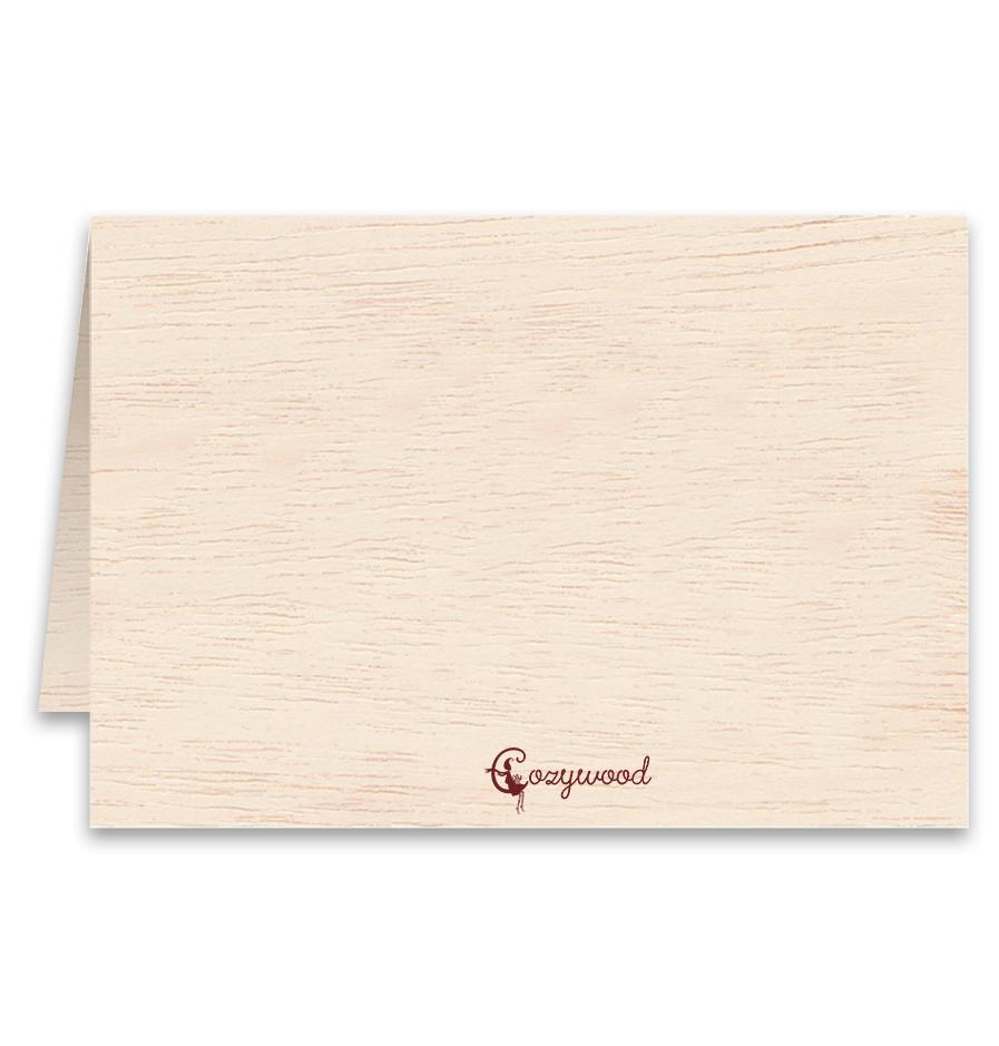 Drevené blahoželanie Loď snov Cozywood