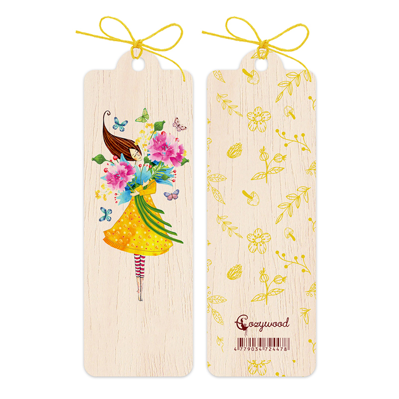 Drevená záložka Objatie Cozywood