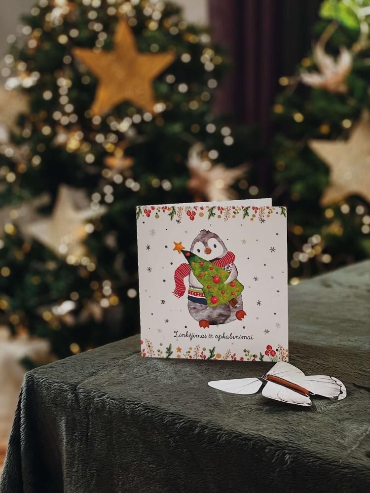 Blahoželanie s prekvapením Tučniak Cozywood