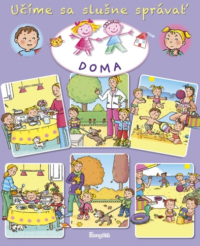 Kniha Učíme sa slušne správať: Doma